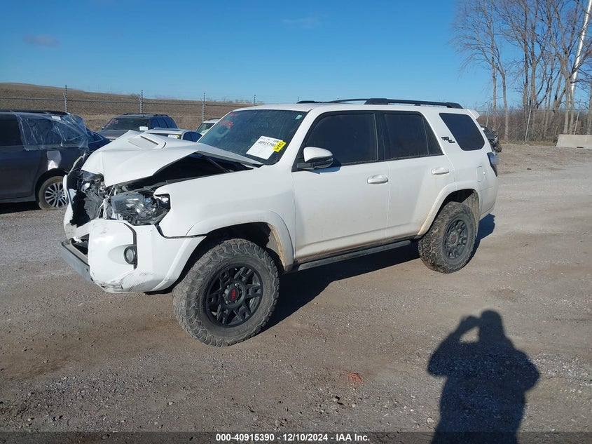Vin: jtebu5jr6k5689616, lot: 41405096, toyota 4runner trd off road premium 20192