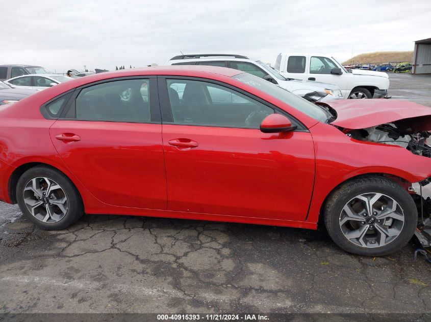 2021 Kia Forte Lxs VIN: 3KPF24AD9ME373015 Lot: 40915393