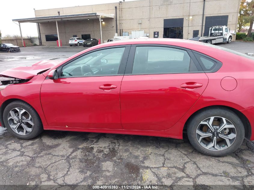 2021 Kia Forte Lxs VIN: 3KPF24AD9ME373015 Lot: 40915393