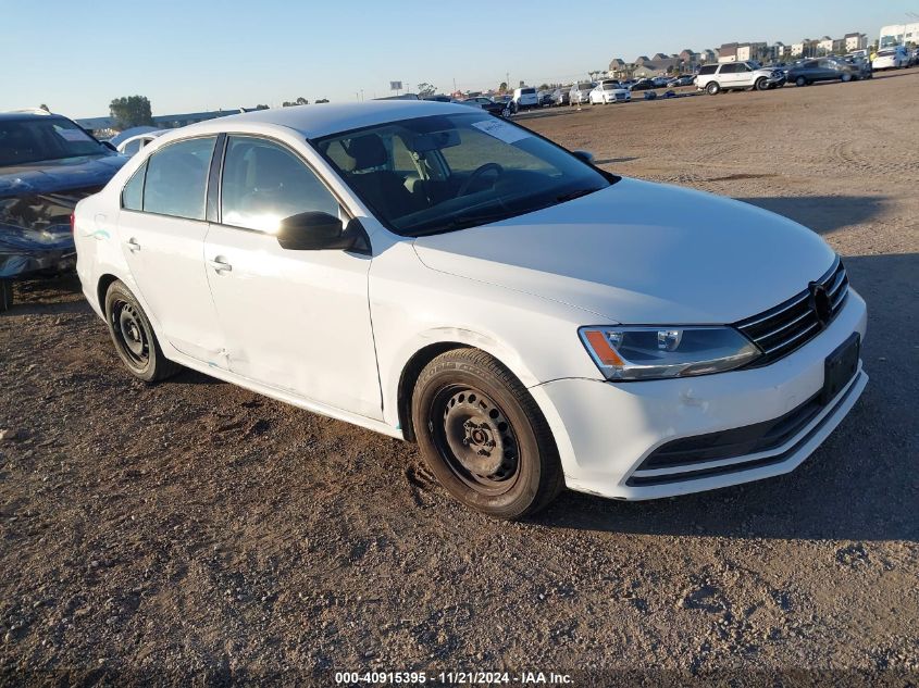 2015 Volkswagen Jetta 2.0L S VIN: 3VW2K7AJ6FM404555 Lot: 40915395