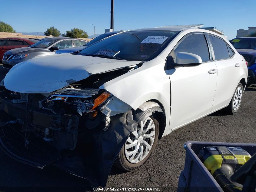 2018 Toyota Corolla Le VIN: 5YFBURHE5JP852191 Lot: 40915422