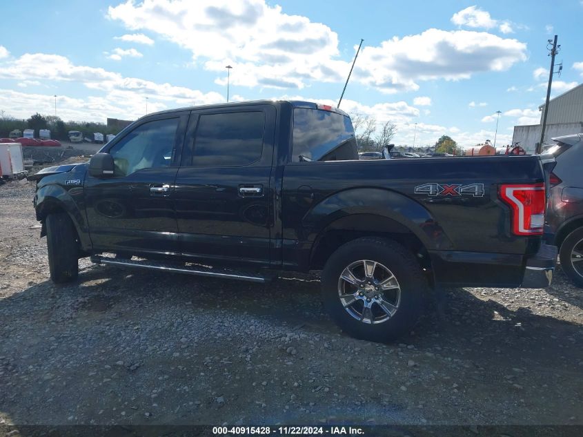 2015 Ford F-150 Xlt VIN: 1FTEW1EF7FKE82177 Lot: 40915428