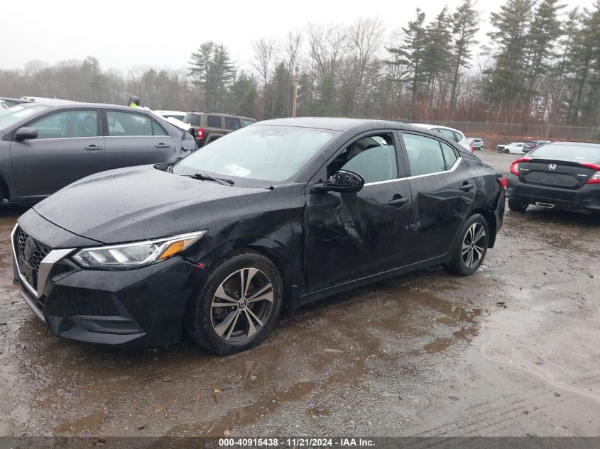 2021 Nissan Sentra Sv Xtronic Cvt VIN: 3N1AB8CV3MY286851 Lot: 40915438