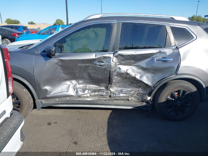 2017 Nissan Rogue Sv VIN: KNMAT2MTXHP514114 Lot: 40915484