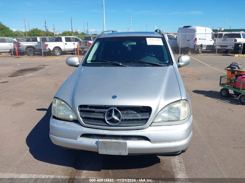 2000 Mercedes-Benz Ml 320 VIN: 4JGAB54E7YA217063 Lot: 40915493