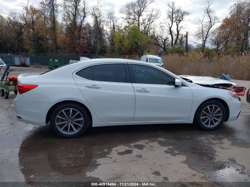 2019 Acura Tlx Standard VIN: 19UUB1F36KA001350 Lot: 40915494