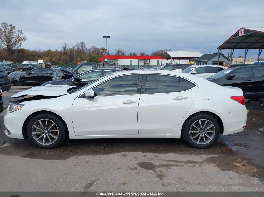 2019 Acura Tlx Standard VIN: 19UUB1F36KA001350 Lot: 40915494