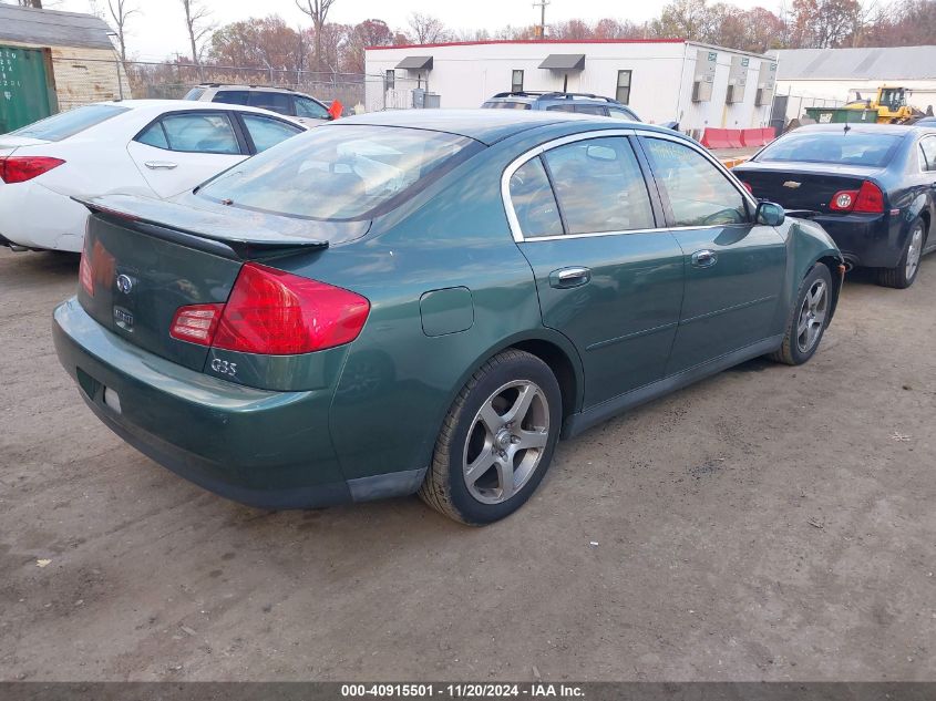 2003 Infiniti G35 Luxury Leather VIN: JNKCV51E53M025428 Lot: 40915501