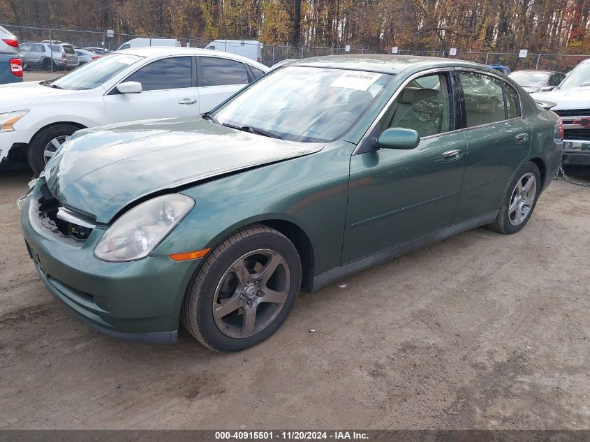 2003 Infiniti G35 Luxury Leather VIN: JNKCV51E53M025428 Lot: 40915501