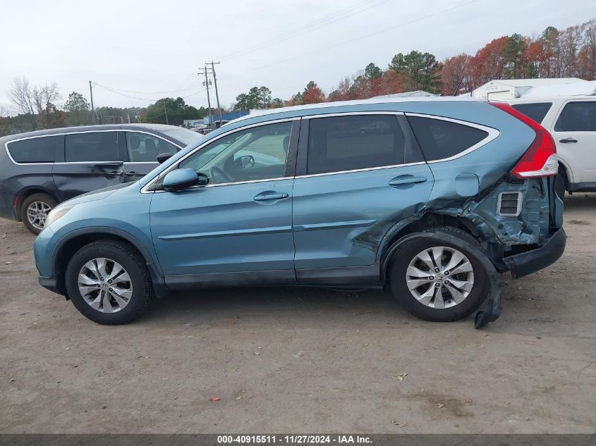 2014 Honda Cr-V Ex-L VIN: 2HKRM3H73EH538460 Lot: 40915511