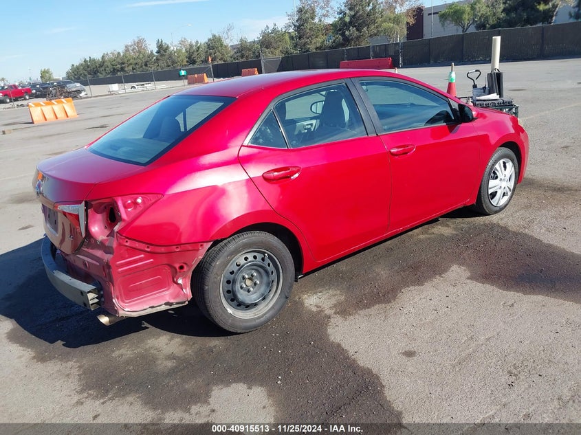 2014 TOYOTA COROLLA VIN: 5YFBURHE1EP162511