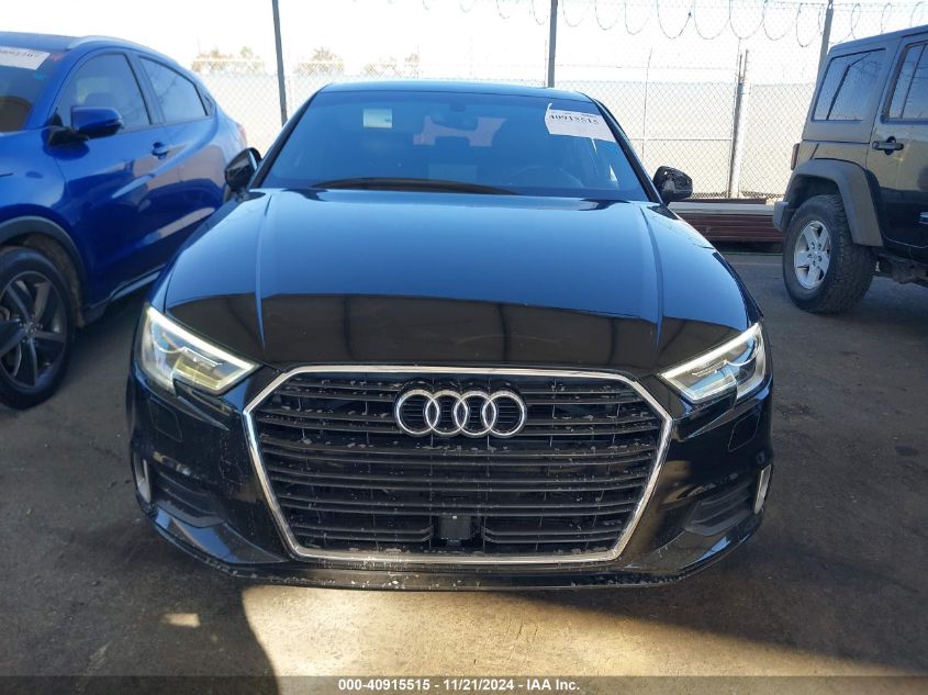 2018 Audi A3 2.0T Premium/2.0T Tech Premium VIN: WAUAUGFF9J1006871 Lot: 40915515