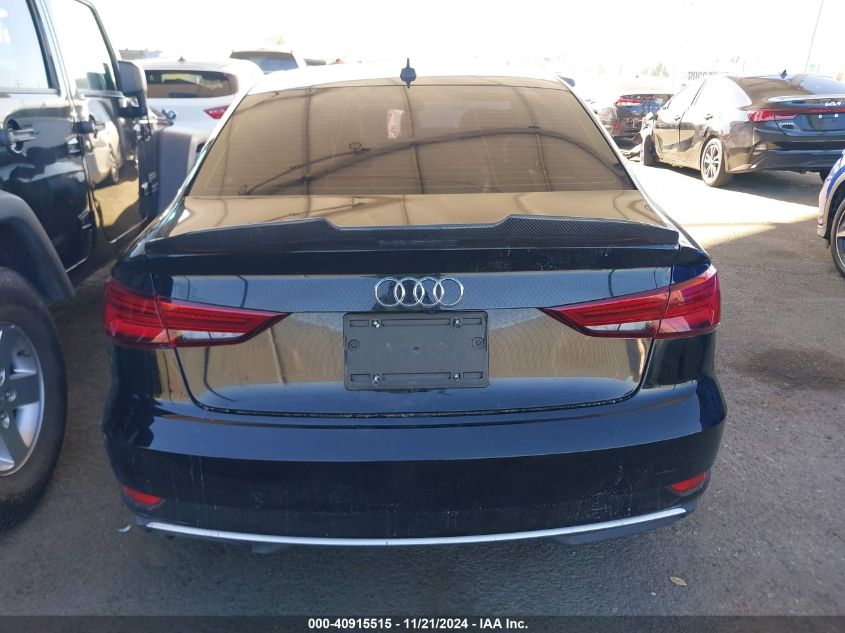 2018 Audi A3 2.0T Premium/2.0T Tech Premium VIN: WAUAUGFF9J1006871 Lot: 40915515