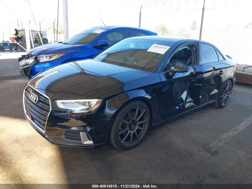 2018 Audi A3 2.0T Premium/2.0T Tech Premium VIN: WAUAUGFF9J1006871 Lot: 40915515