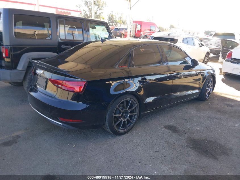 2018 Audi A3 2.0T Premium/2.0T Tech Premium VIN: WAUAUGFF9J1006871 Lot: 40915515