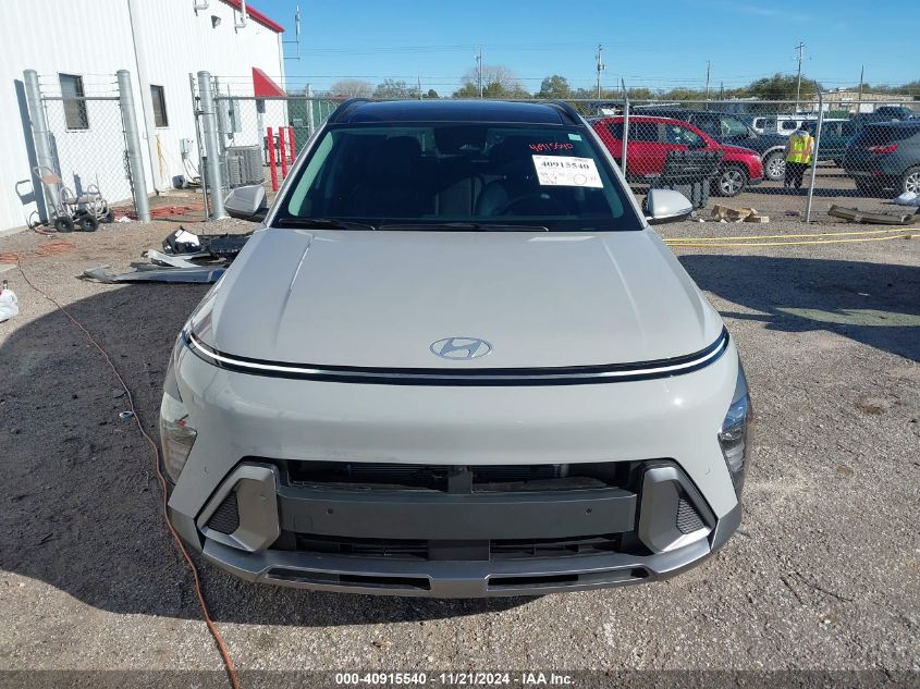 2024 Hyundai Kona Limited VIN: KM8HE3A31RU165166 Lot: 40915540