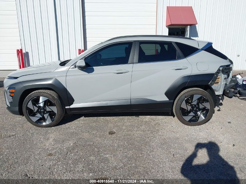 2024 Hyundai Kona Limited VIN: KM8HE3A31RU165166 Lot: 40915540