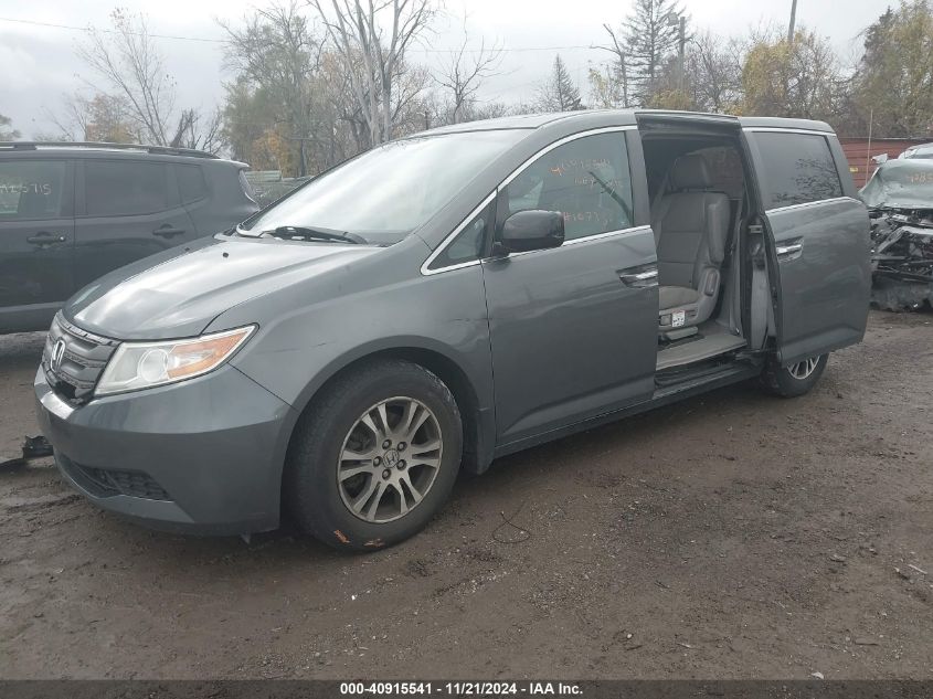 2012 Honda Odyssey Ex-L VIN: 5FNRL5H6XCB107356 Lot: 40915541