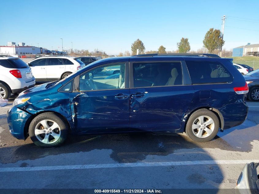 2012 Toyota Sienna Le V6 8 Passenger VIN: 5TDKK3DC2CS222355 Lot: 40915549