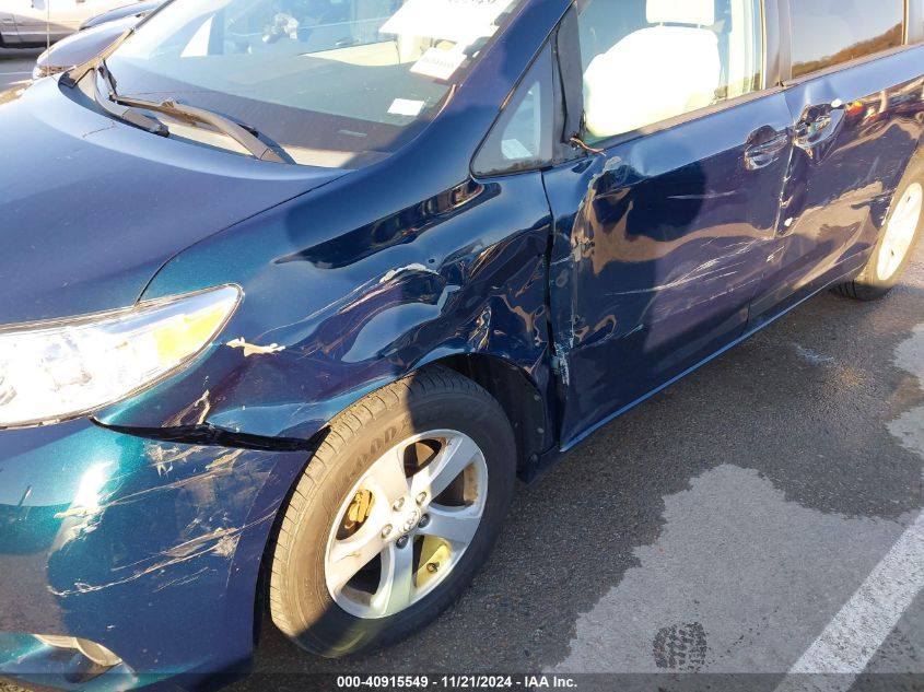 2012 Toyota Sienna Le V6 8 Passenger VIN: 5TDKK3DC2CS222355 Lot: 40915549