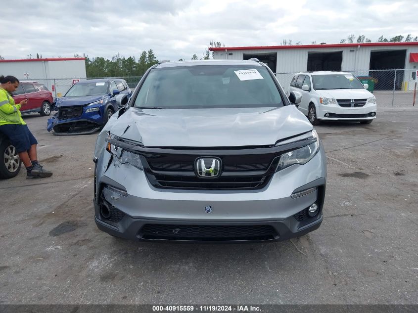 2022 Honda Pilot 2Wd Special Edition VIN: 5FNYF5H23NB018991 Lot: 40915559