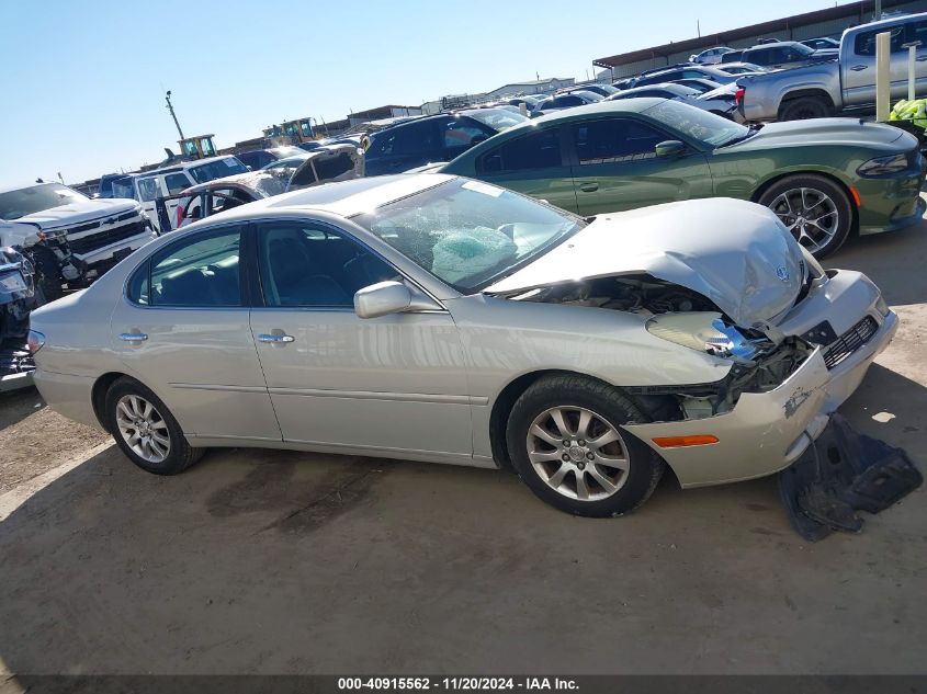 2003 Lexus Es 300 VIN: JTHBF30G135042124 Lot: 40915562