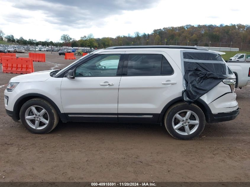 2019 Ford Explorer Xlt VIN: 1FM5K7D8XKGB02274 Lot: 40915591