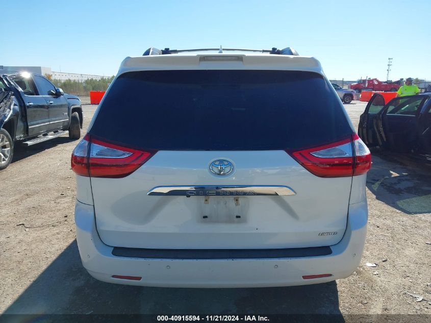 2018 Toyota Sienna Limited 7 Passenger VIN: 5TDYZ3DC4JS937219 Lot: 40915594