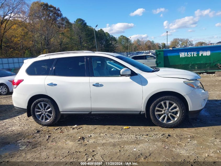 2014 Nissan Pathfinder Sv VIN: 5N1AR2MN6EC692987 Lot: 40915597