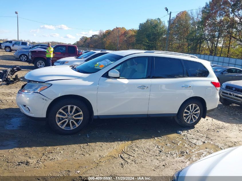 2014 Nissan Pathfinder Sv VIN: 5N1AR2MN6EC692987 Lot: 40915597