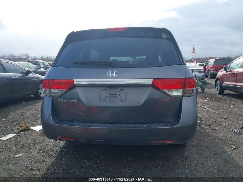 2014 Honda Odyssey Lx VIN: 5FNRL5H23EB122684 Lot: 40915618