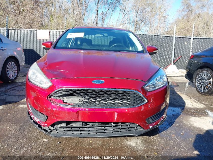 2016 Ford Focus Se VIN: 1FADP3F24GL262867 Lot: 40915626