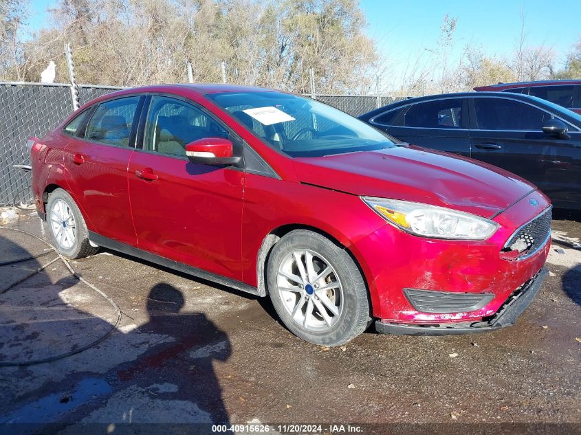 2016 Ford Focus Se VIN: 1FADP3F24GL262867 Lot: 40915626