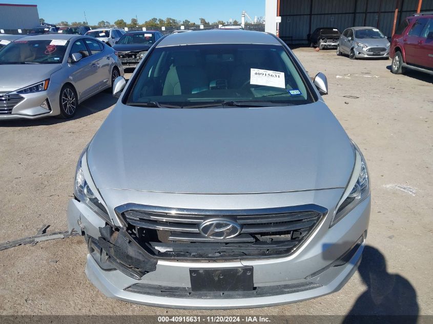 2015 Hyundai Sonata Eco VIN: 5NPE24AA8FH135057 Lot: 40915631