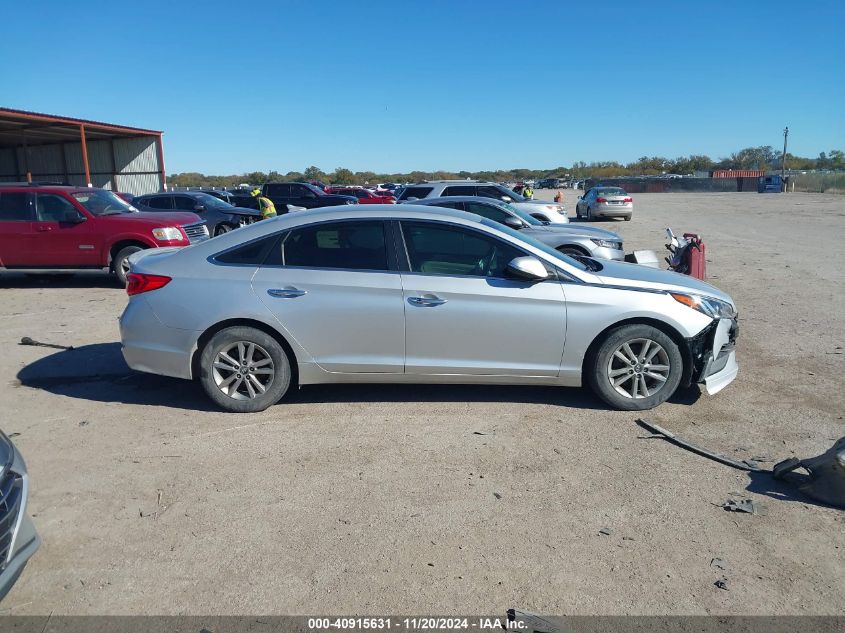 2015 Hyundai Sonata Eco VIN: 5NPE24AA8FH135057 Lot: 40915631