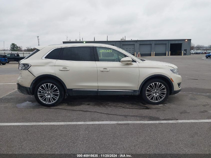 2016 Lincoln Mkx Reserve VIN: 2LMTJ8LR6GBL52088 Lot: 40915635