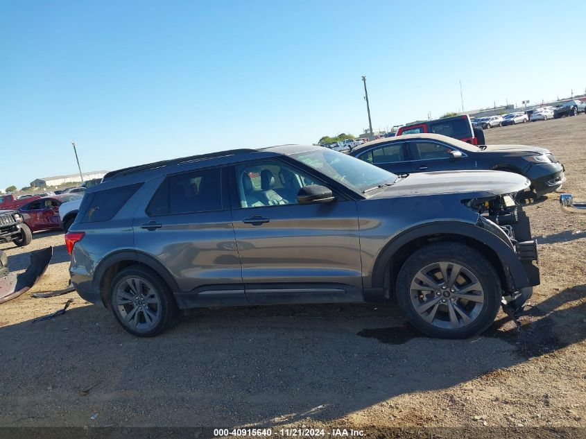 2022 Ford Explorer Xlt VIN: 1FMSK7DH0NGA10906 Lot: 40915640