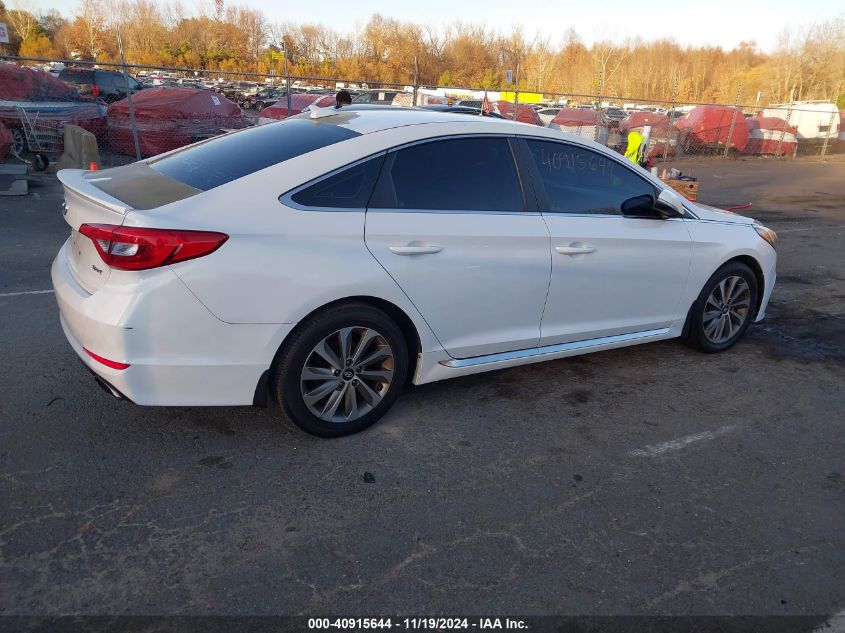 2015 Hyundai Sonata Sport VIN: 5NPE34AF3FH022898 Lot: 40915644