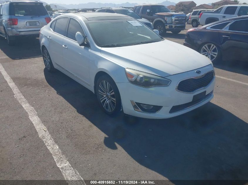 VIN KNALN4D72E5138787 2014 KIA Cadenza, Premium no.1