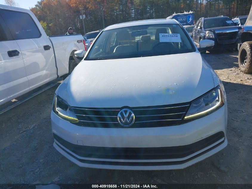 2017 Volkswagen Jetta 1.4T Se VIN: 3VWDB7AJ5HM376887 Lot: 40915658