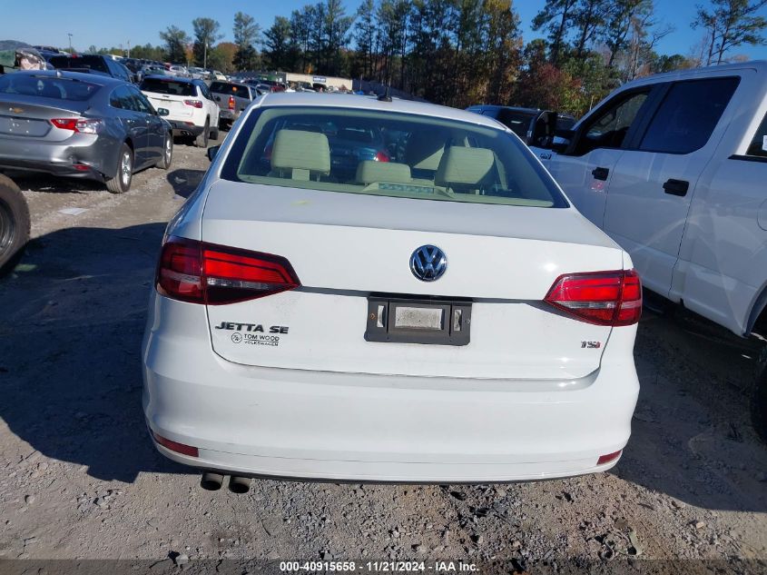 2017 Volkswagen Jetta 1.4T Se VIN: 3VWDB7AJ5HM376887 Lot: 40915658