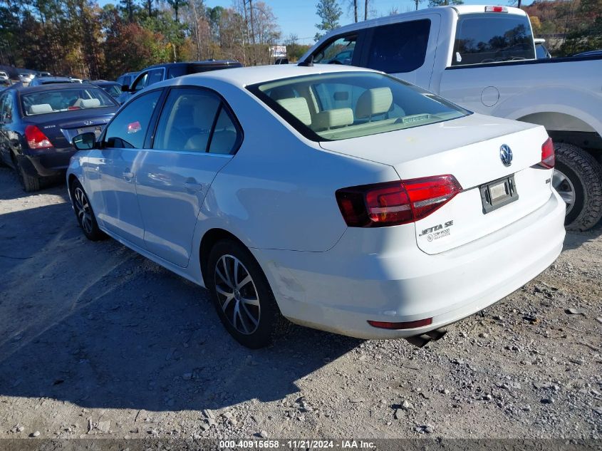 2017 Volkswagen Jetta 1.4T Se VIN: 3VWDB7AJ5HM376887 Lot: 40915658