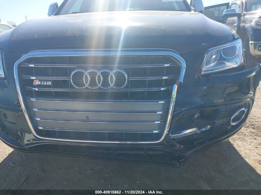 2016 Audi Sq5 3.0T Premium Plus VIN: WA1CCAFP2GA140385 Lot: 40915662