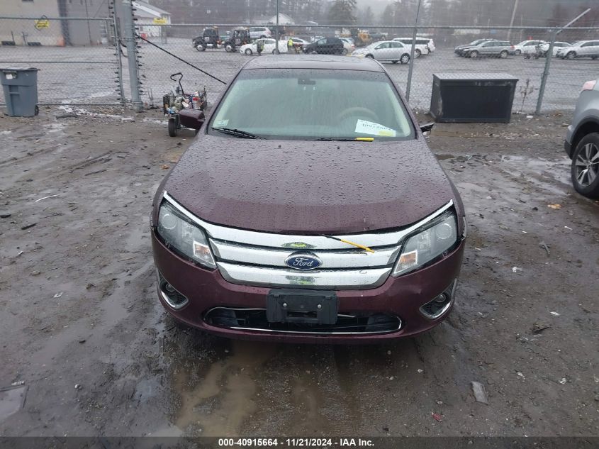 2011 Ford Fusion Sel VIN: 3FAHP0JA7BR182049 Lot: 40915664