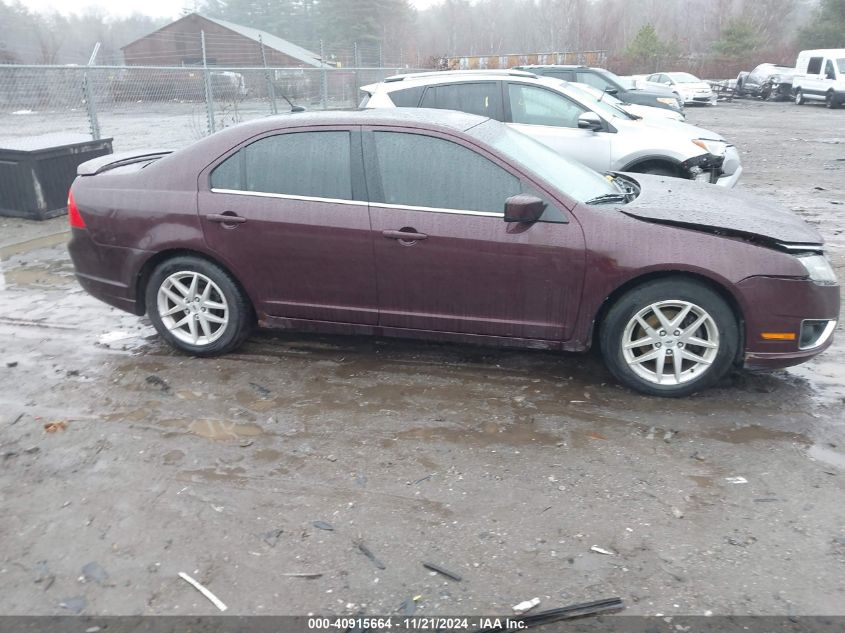 2011 Ford Fusion Sel VIN: 3FAHP0JA7BR182049 Lot: 40915664