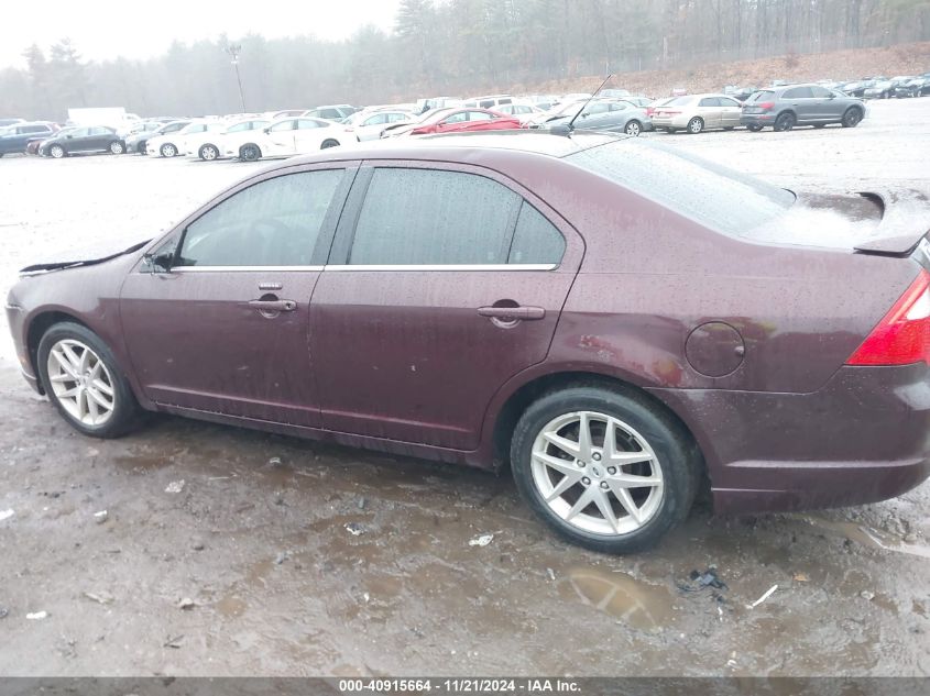 2011 Ford Fusion Sel VIN: 3FAHP0JA7BR182049 Lot: 40915664