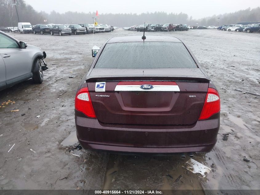 2011 Ford Fusion Sel VIN: 3FAHP0JA7BR182049 Lot: 40915664