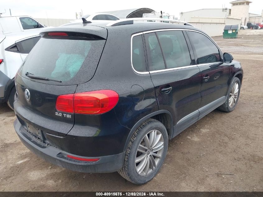 2013 VOLKSWAGEN TIGUAN SE - WVGAV3AX1DW613391