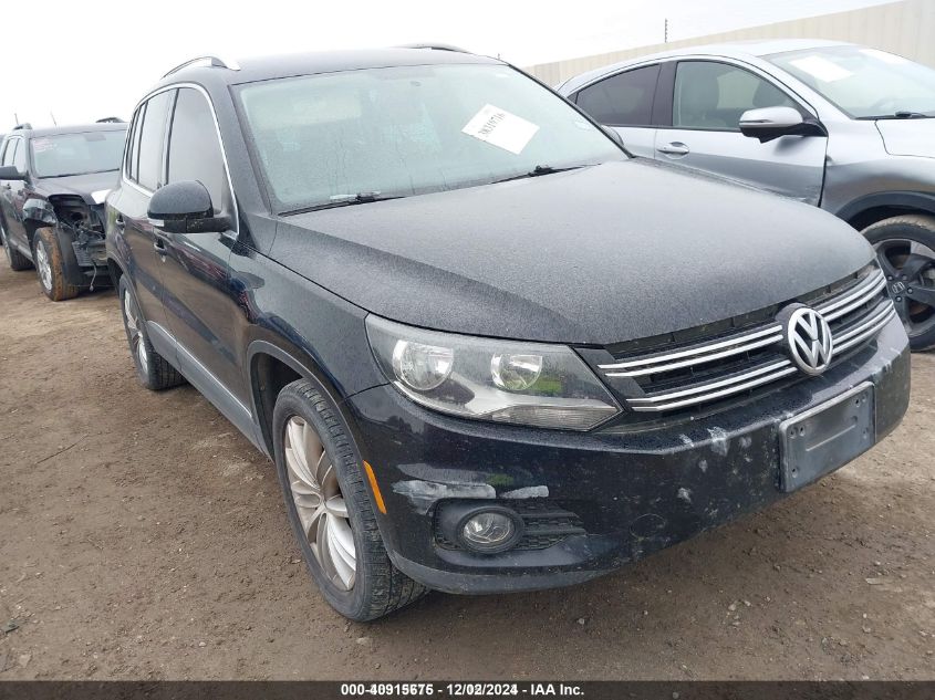 2013 VOLKSWAGEN TIGUAN SE - WVGAV3AX1DW613391