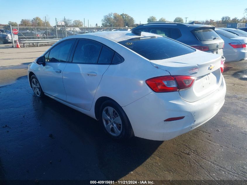 2018 Chevrolet Cruze Ls Auto VIN: 1G1BC5SM9J7159193 Lot: 40915691